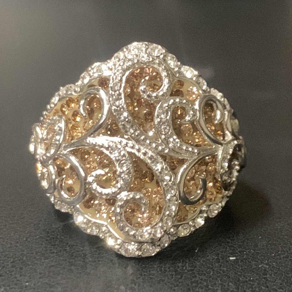 14k 925 really big ring